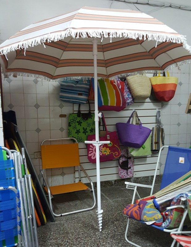 Sombrilla MARBELLA con tirabuzon